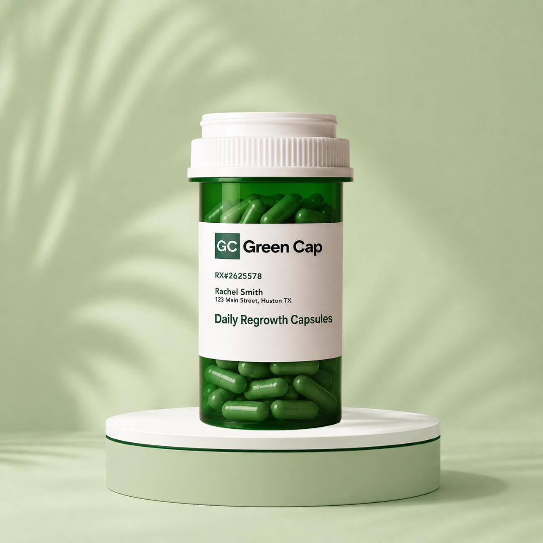Green Cap Daily Regrowth Capsules