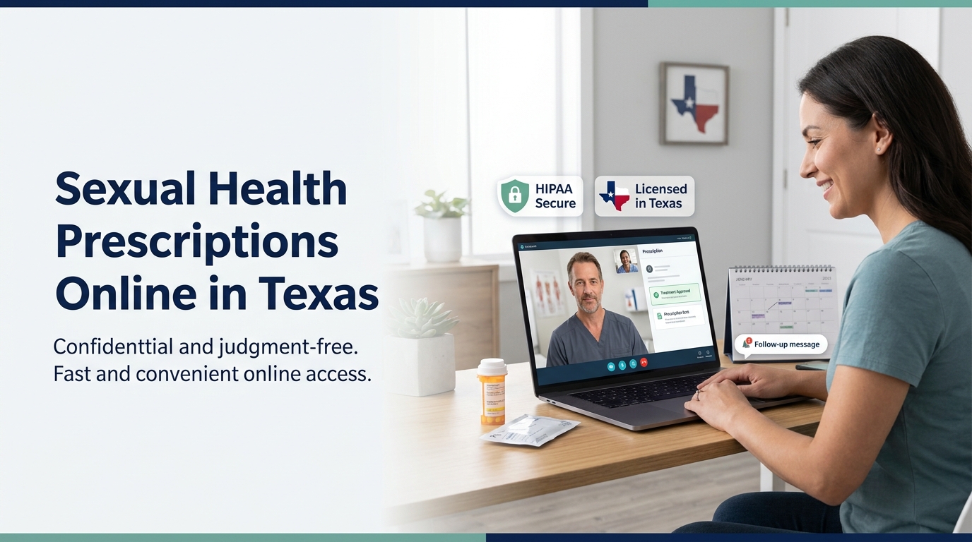 Sexual Health Prescriptions Online in Texas